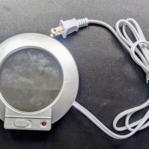 Silver Electric Mug Warmer